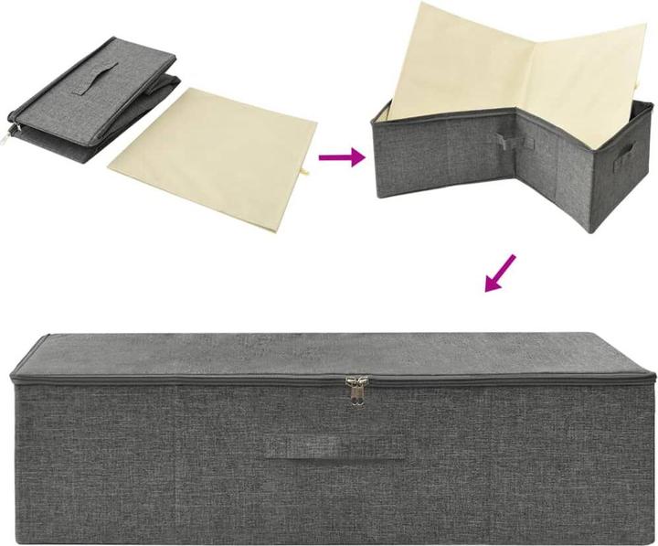 Actual product image vidaXL Aufbewahrungsbox (40 cm, 2x)