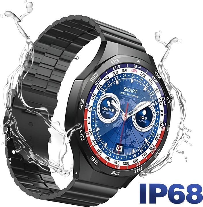 Produktbild Hoco Other Computer Accessory Smartwatch 1,53" TFT with call function DYD03 black (46 mm)