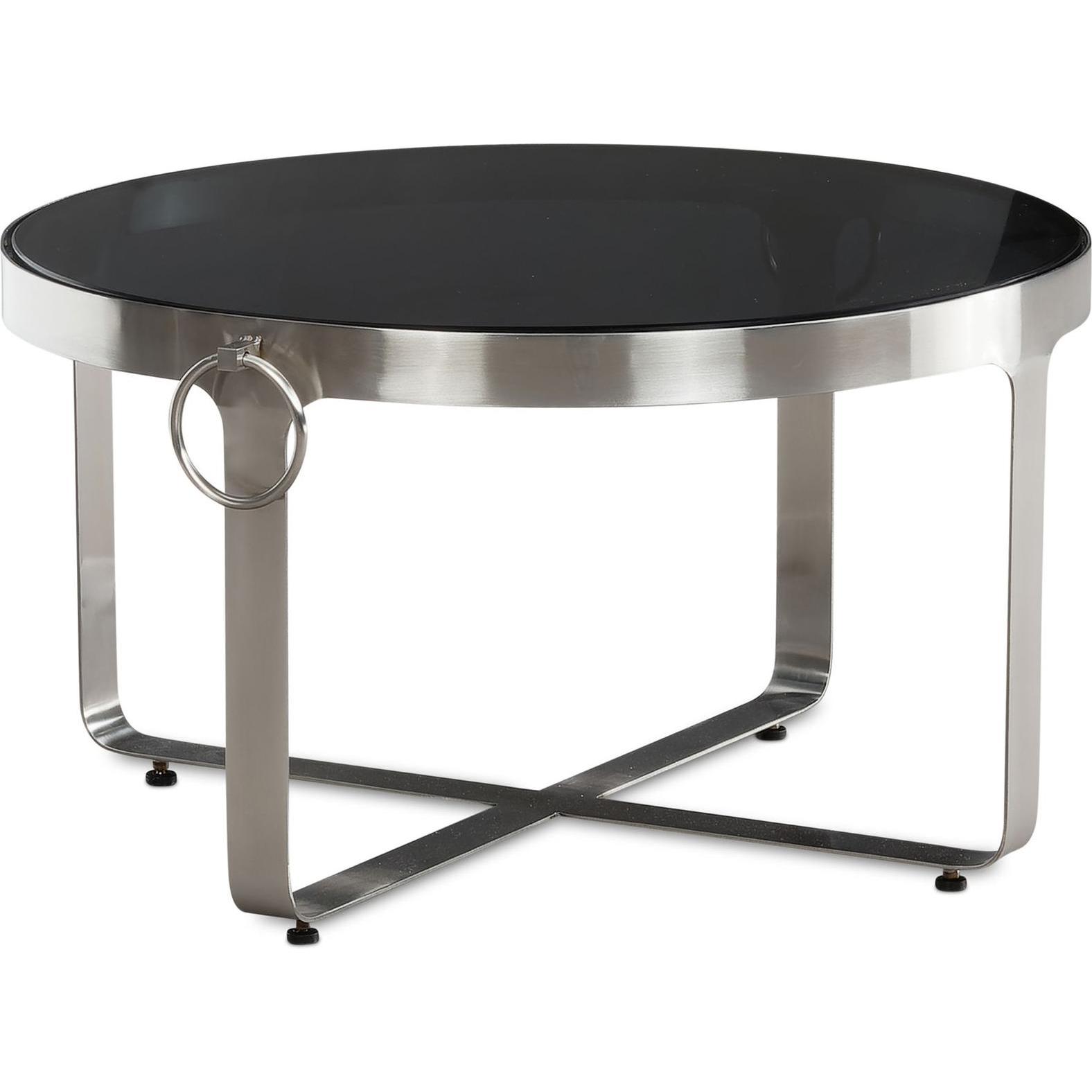 FineBuy, Couchtisch + Beistelltisch, Alondra (60 x 60 x 34 cm)