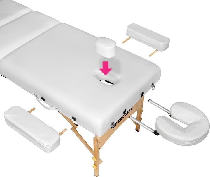 Image du produit tectake 3 Zonen Massageliege
