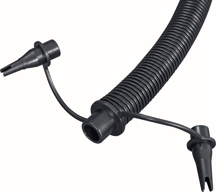 Actual product image Bestway 62004 / 24 foot air pump black, blue inflatable boats