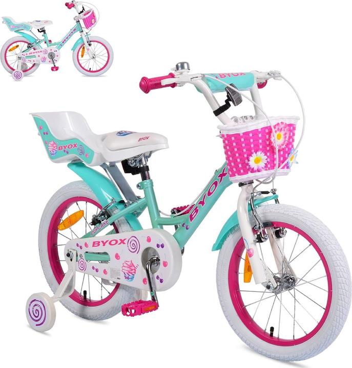 Byox Kinderfahrrad 16 Zoll Cupcake (16")