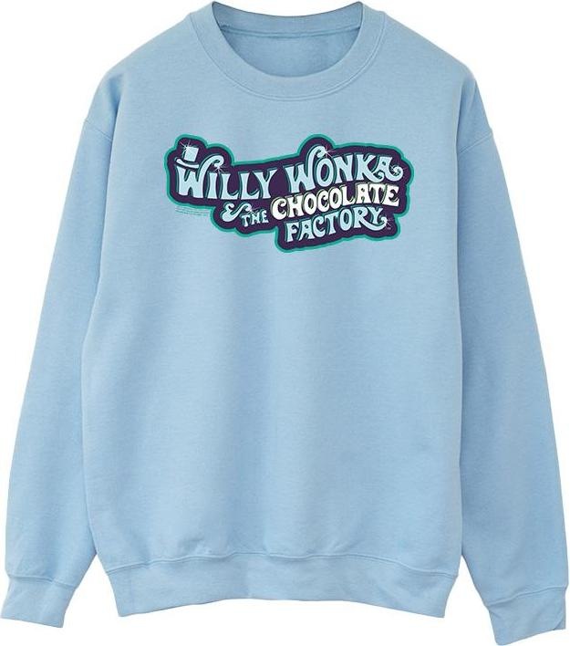 Immagine prodotto Willy Wonka & the Chocolate Factory Chocolate Factory Logo Felpa Uomo (M)
