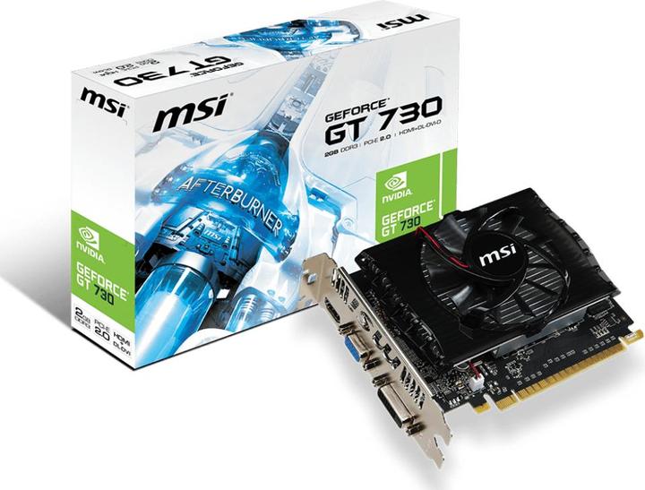 Actual product image MSI GeForce GT 730 (2 GB)