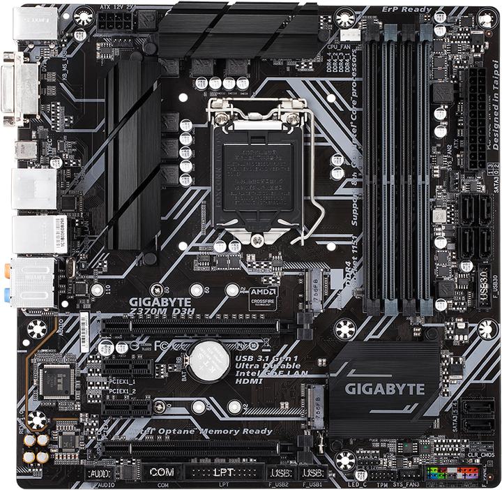 Image du produit Gigabyte Z370m D3h (LGA 1151, Intel Z370, mATX)