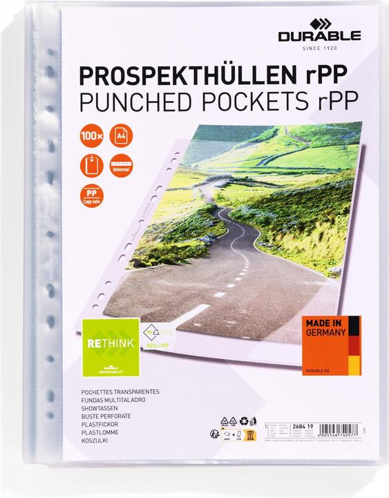 Immagine prodotto Durable Tasche per opuscoli (A4, 100 x)