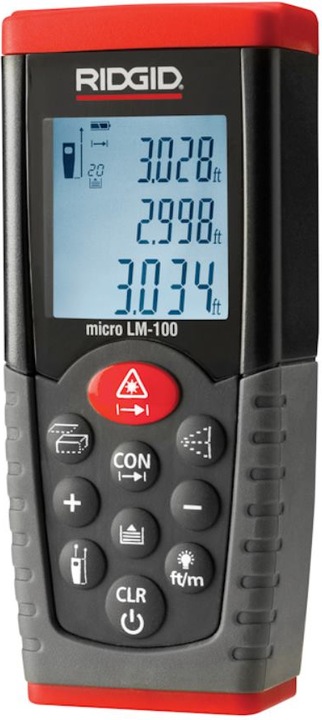 Image du produit Ridgid Télémètre laser LM-100. 50 mètres