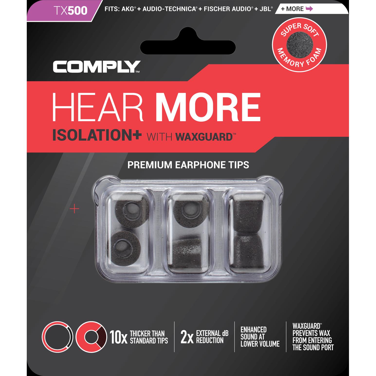 Comply Isolation Plus Tx-500, Assorted, Kopfhörer Ersatzteile