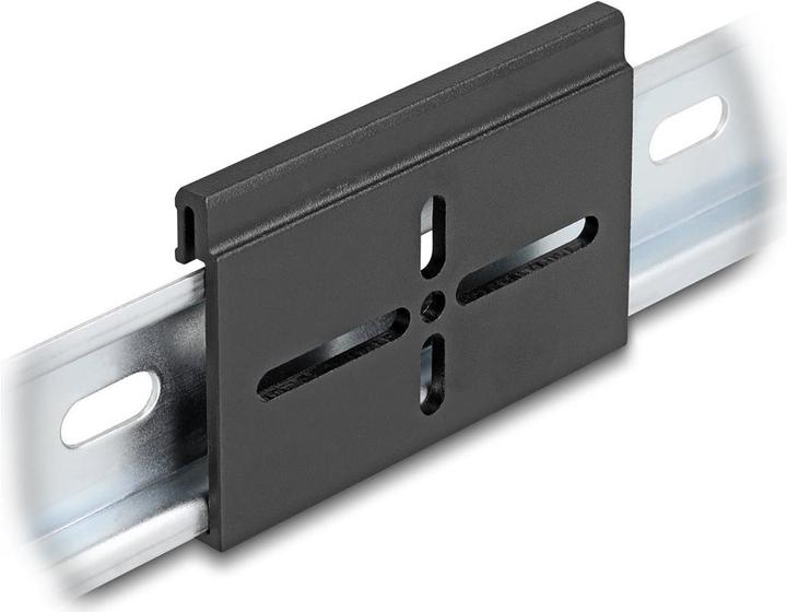 Produktbild Delock Aluminium Montageclip für Hutschiene 70,0 x 47,8 mm s