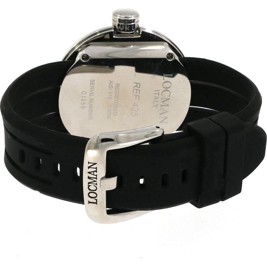 Thumbnail - Locman, Armbanduhr, Italy Herrenuhr Change Automatik Ref. 0425, Schwarz, (Analoguhr, 46 mm)