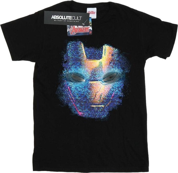 Image du produit T-shirt Iron Man Distressed Head (S)