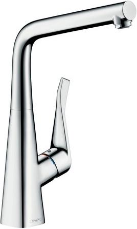 Produktbild hansgrohe Metris Edelstahl