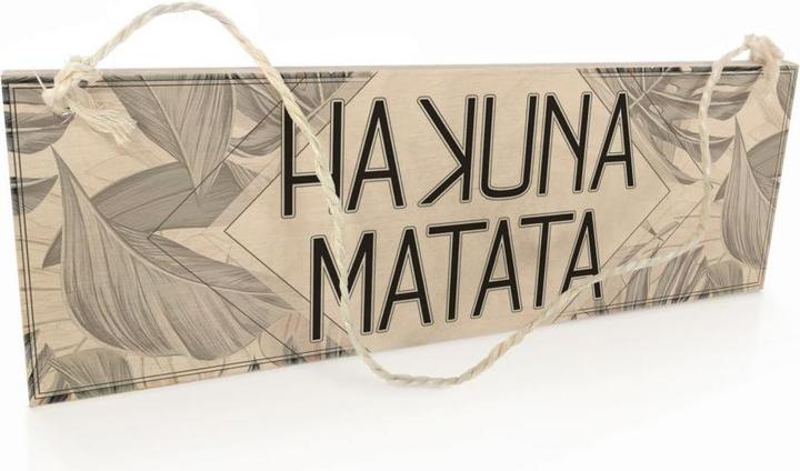 Actual product image Trenddeko Hakuna Matata