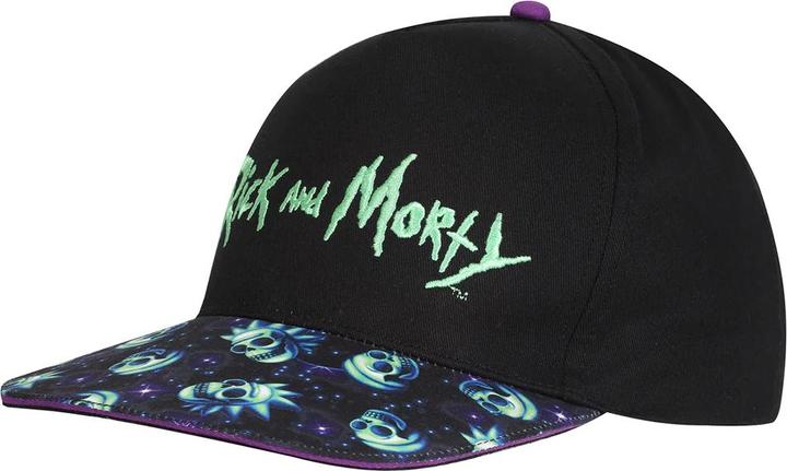 Actual product image Rick And Morty Neon Logo Baseball Cap (One size)