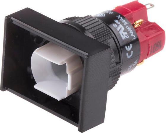 Produktbild RS PRO Pushbutton switch,SPDT,rectang,momentary