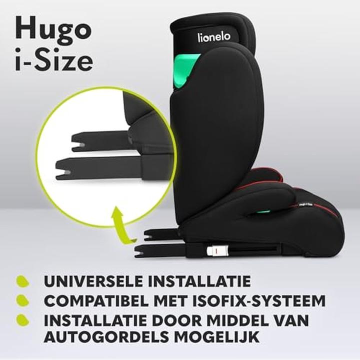 Actual product image Lionelo Hugo (Child seat, ECE R129/i-Size Standard)