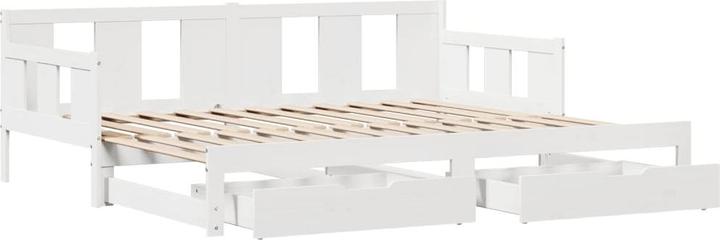 Actual product image vidaXL Extendable day bed with drawers