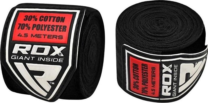 Image du produit Rdx Hand Wraps Black Plus
