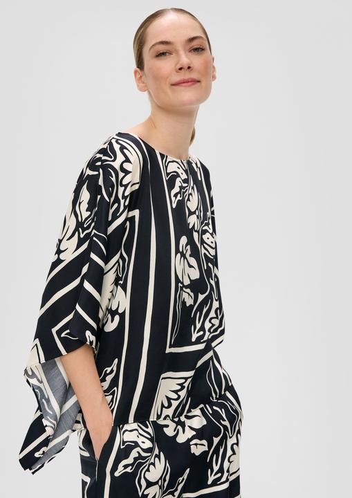 Immagine prodotto s.Oliver Bluse Satinbluse mit überschnittenen Schultern (XS)