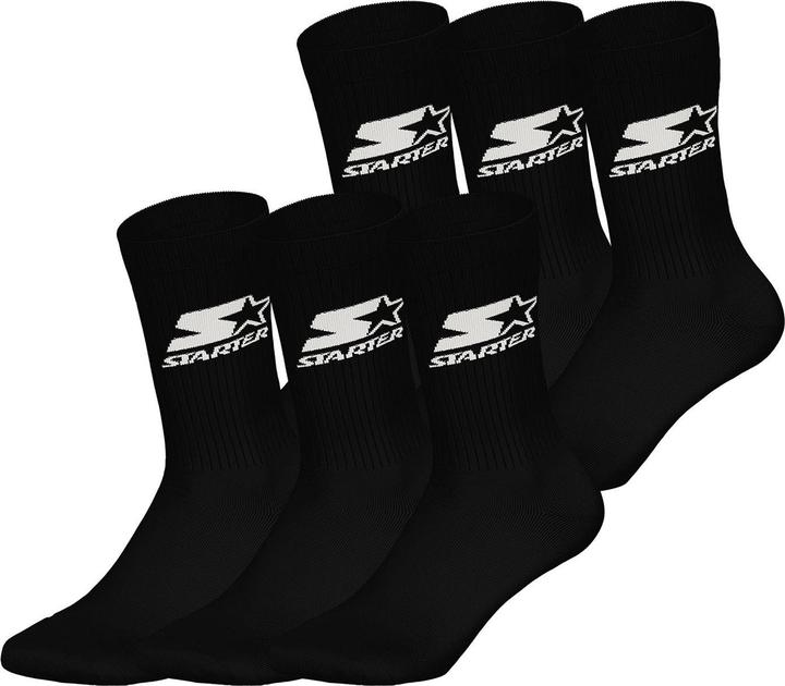 Produktbild Starter Basicsocken Crew (6er Pack, 35 - 38)