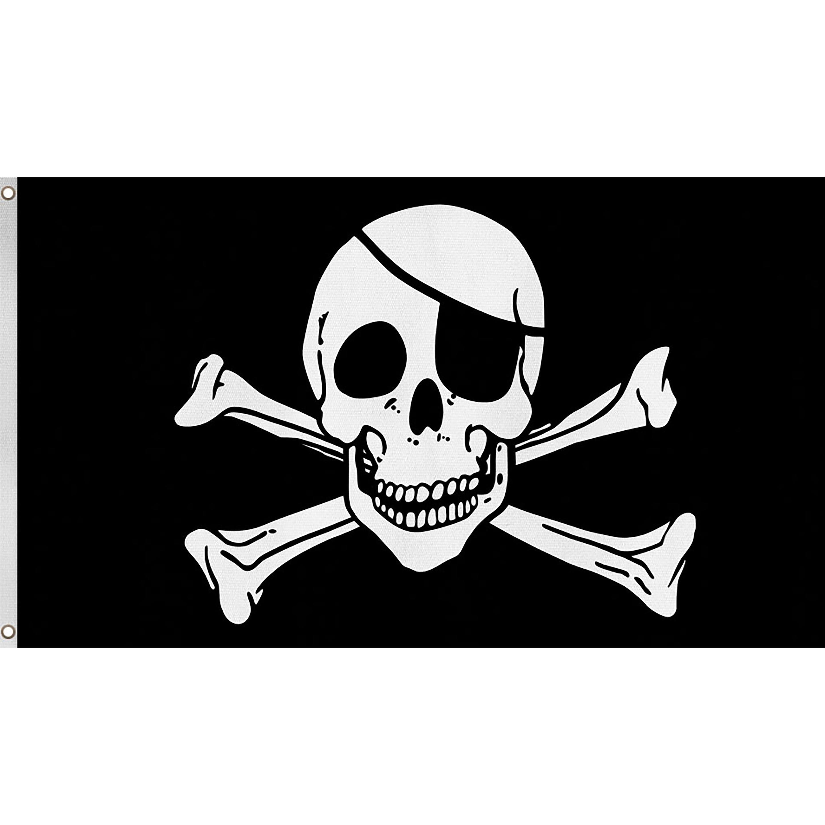 Normani, Fahne, Fahne Piratenflagge 90 cm x 150 cm