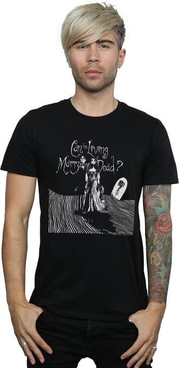 Actual product image Corpse Bride Mens Marry The Dead T-Shirt (3XL)