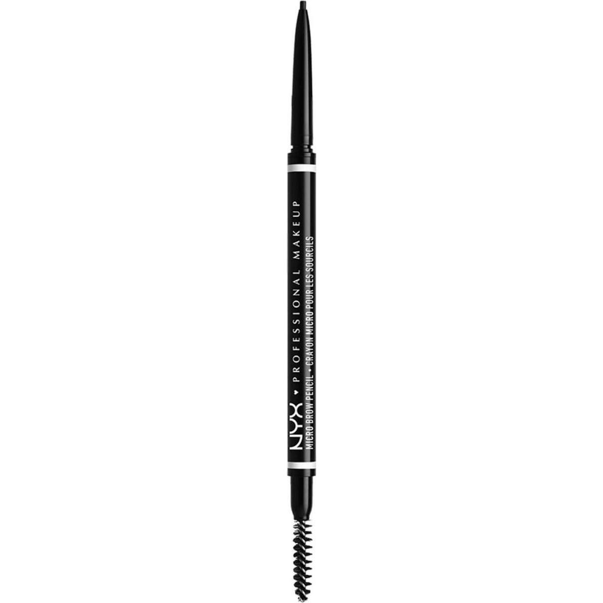 NYX Professional Make-Up, Augenbrauenstift, Micro Brow (Black)