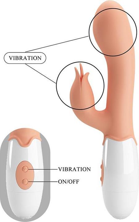 Productafbeelding Pretty Love Bloody Mary Vibrator Met Stimulator