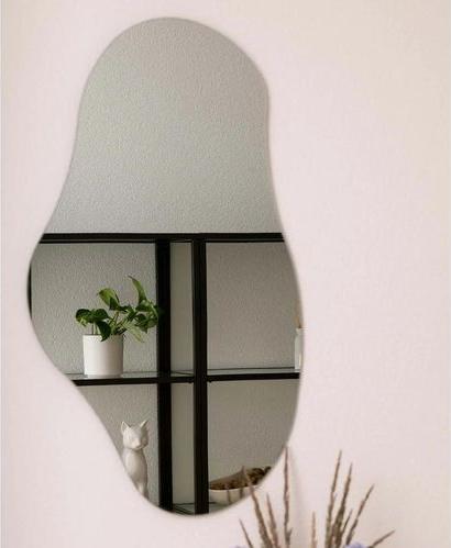 Actual product image Esmée Wave-shaped mirror (44 x 80 cm)