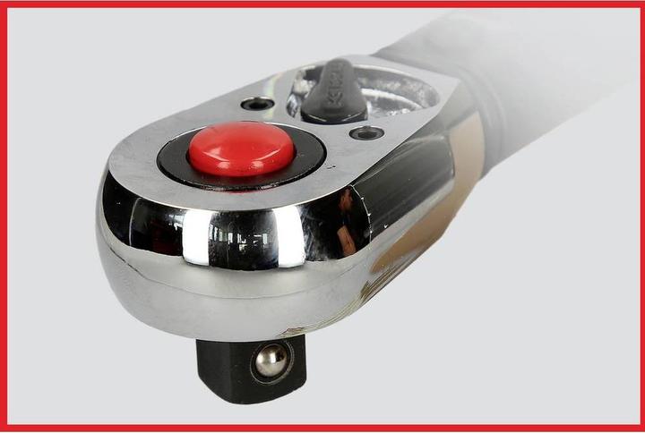 Actual product image KS Tools ERGOTORQUE®precision ratchet torque wrench, 1/4", 5 - 25 Nm. (1/4", 5 Nm, 25 Nm)