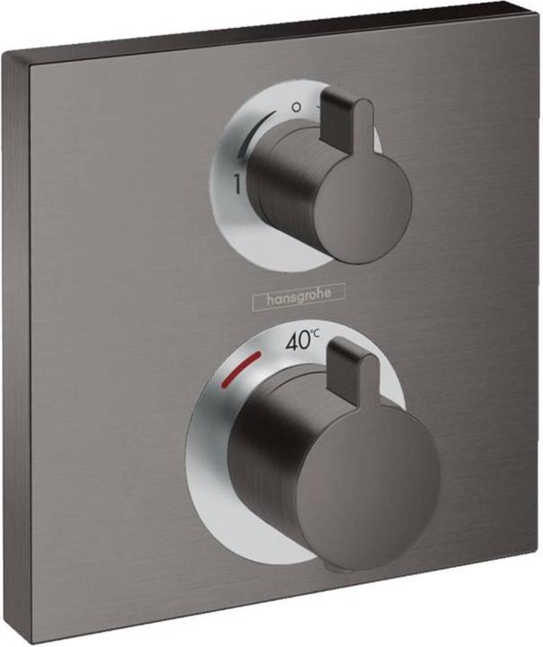 brushed black chrome