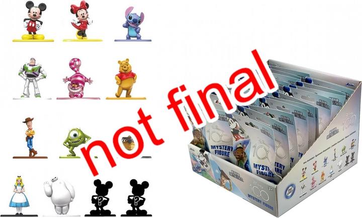 Actual product image Jada Disney 100 Blind Pack Nanofigs, 13-sort.