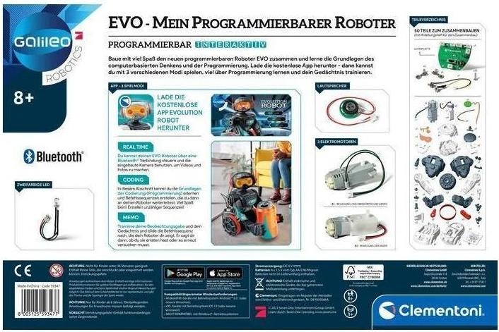 Produktbild Clementoni EVO Mein programmierbarer Roboter