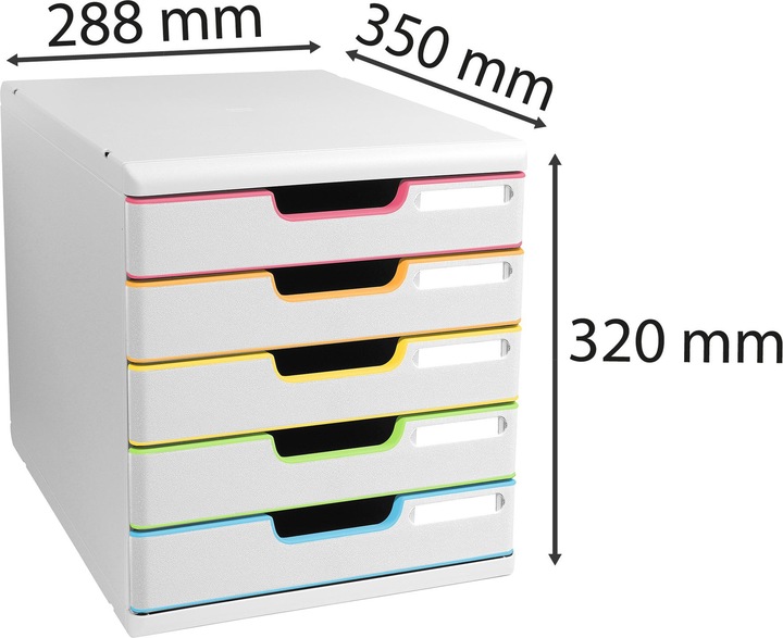 Actual product image Exacompta Modulable drawer boxes (A4+)