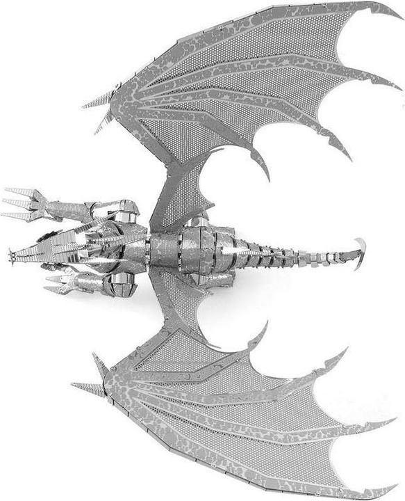 Produktbild Metal Earth Bausatz Iconx Silver Dragon