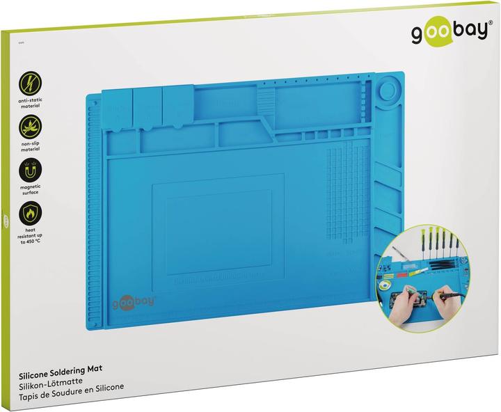 Produktbild Goobay Silikon-Lötmatte (Ablage)