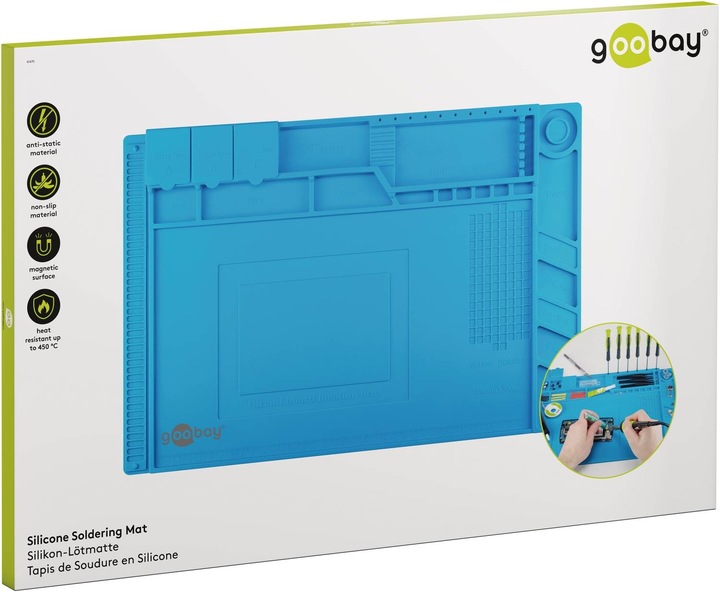 Actual product image Goobay Silicone soldering mat (Storage)