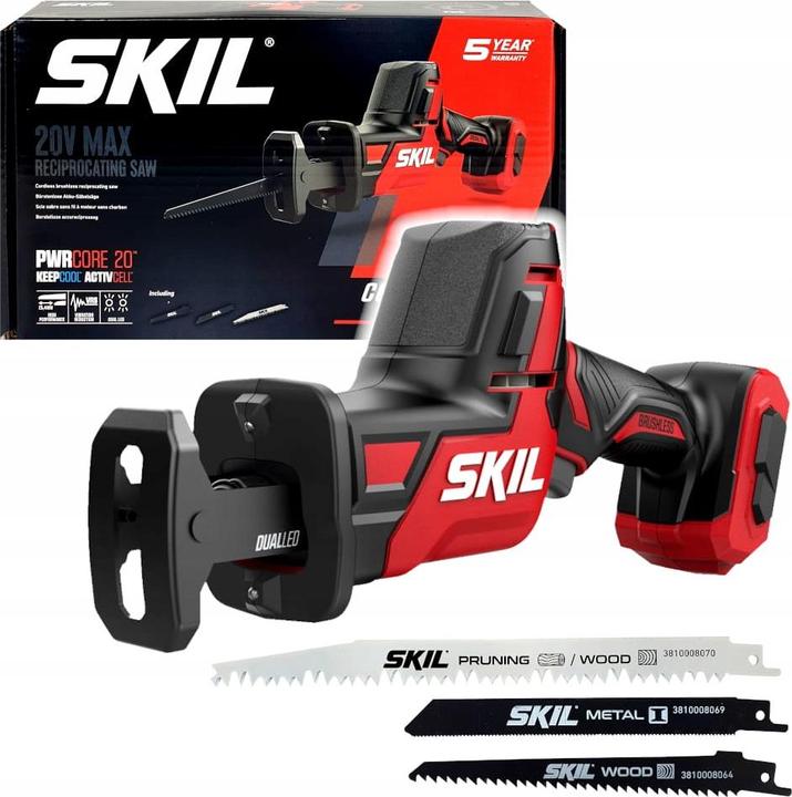 Actual product image Skil 20V BL RECIPROCATING SAW 3475CA