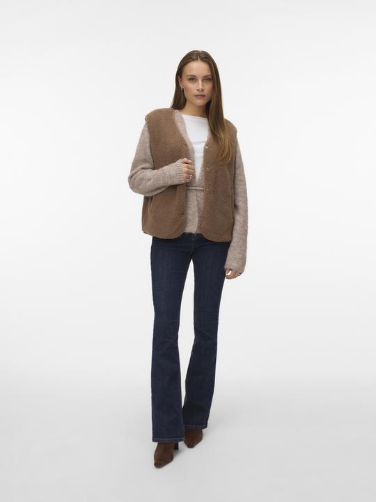 Produktbild Vero Moda VMJOSEFINE Weste Teddyfell Weste (L)