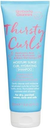 Immagine prodotto Umberto Giannini Thirsty Curls Shampoo idratante per ricci secchi e disidratati 250ml (250 ml, Shampoo liquido)
