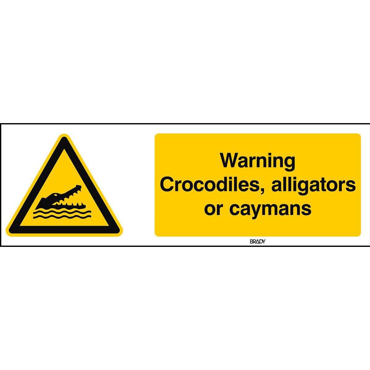 Brady, Sicherheitskennzeichnung, ISO Safety Sign - Warning