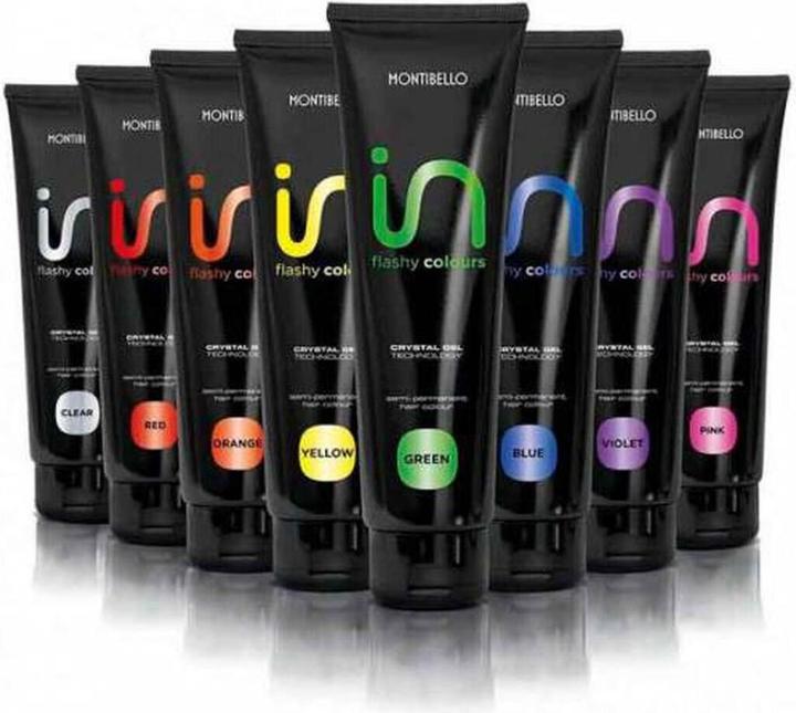 Immagine prodotto Montibello Colori Flashy Trasparenti 150ml (Cancella)