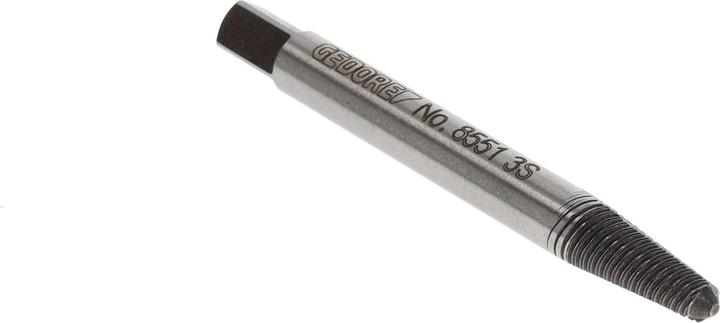 Produktbild Gedore Schraubenausdreher, Geringe Bohrtiefe, Chrom-Vanadium-Stahl, 54-56 HRC, Grösse 3, M8-M11
