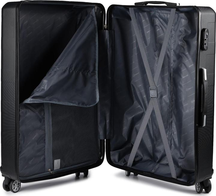 Actual product image Benzi 5330 4 Rollen Kofferset 3-teilig (166 l)