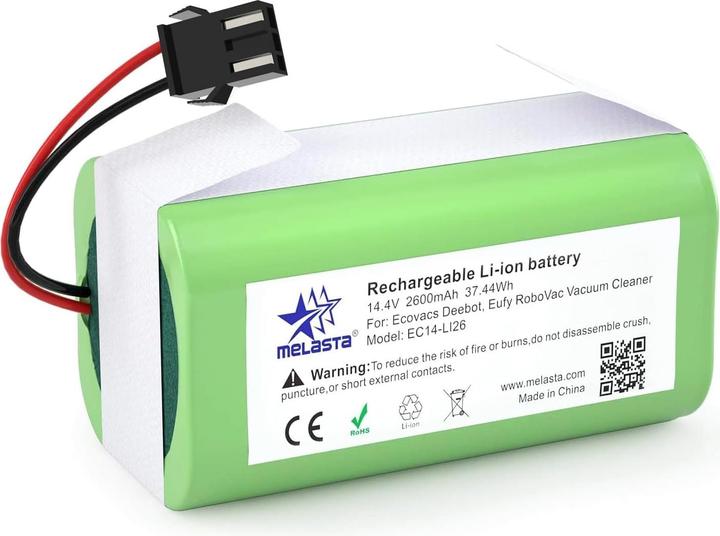 Actual product image Melasta Replacement battery