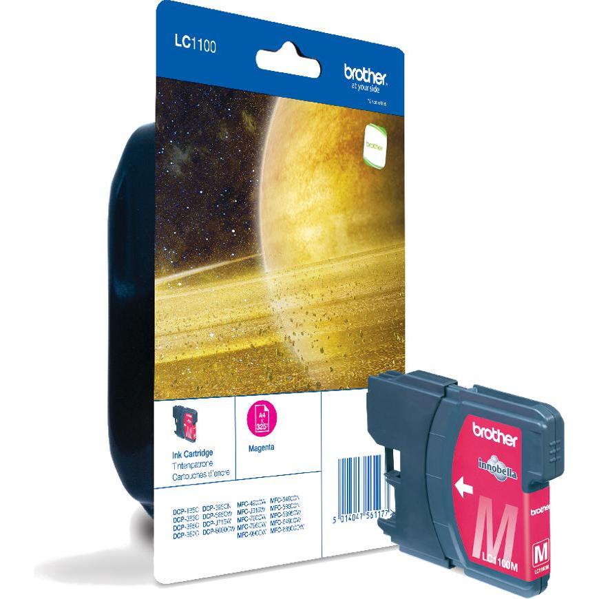 Brother, Druckerpatrone, LC1100MBP - Magenta - Original - Blisterverpackung (M)