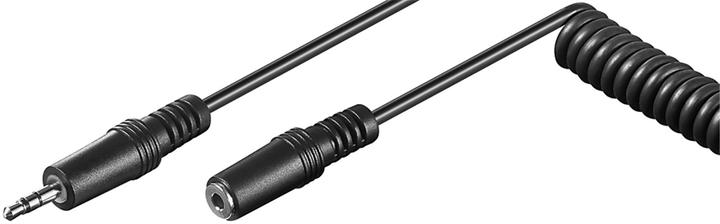 Goobay Kopfhörerverlängerung 3,5 mm, Spiralkabel (5 m)