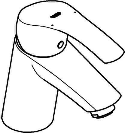 Produktbild Grohe Eurosmart Einhand-Waschtischbatterie S-Size
