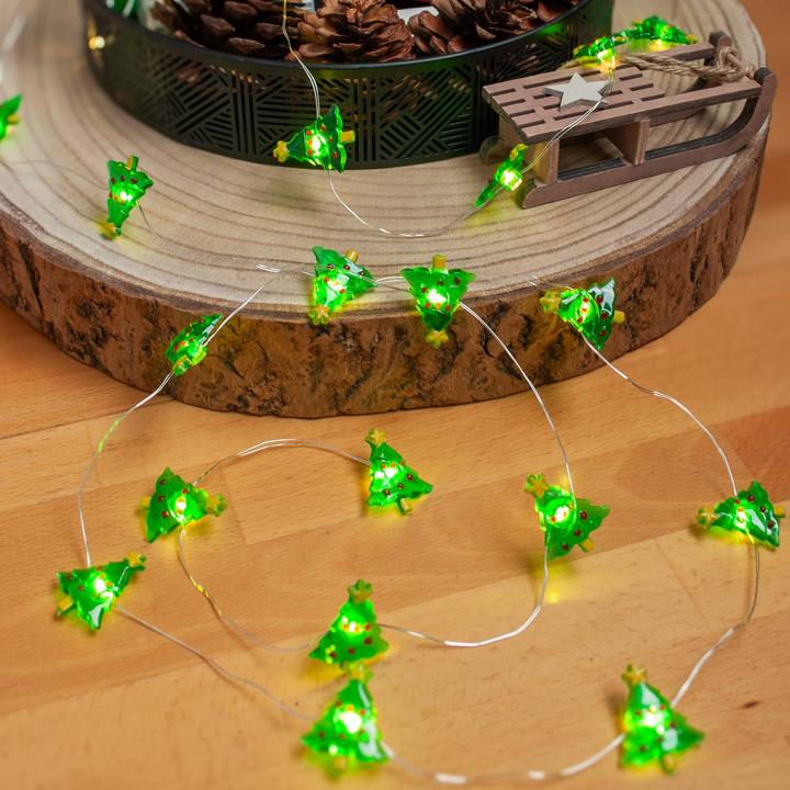 Actual product image Lindby Motje LED fairy lights, Christmas trees (3.20 m)