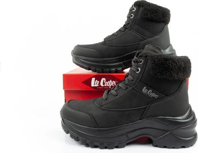 Image du produit Lee Cooper schwarze Damen-Winter-Trekkingschuhe (41)